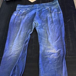 Leggings Styled as Jeans